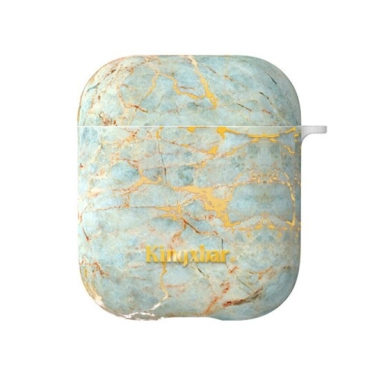 Чехол Kingxbar Swarovski Plastic Case for Apple AirPods Turquoise Stone - цена, характеристики, отзывы, рассрочка, фото 1