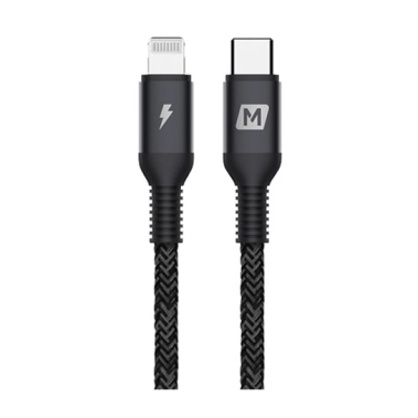 Кабель Momax Elite Link Lightning to USB-C Cable (1.2m) Black - цена, характеристики, отзывы, рассрочка, фото 1