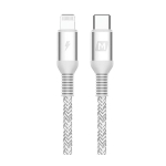 Кабель Momax Elite Link Lightning to USB-C Cable (1.2m) Silver