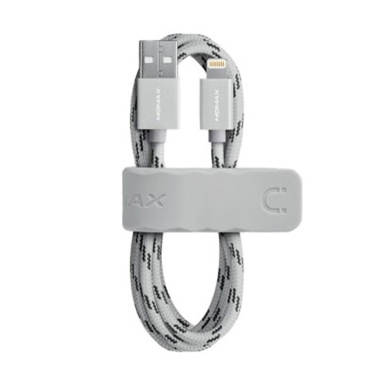 Кабель Momax Elite Link MFI Lightning Cable Silver - ціна, характеристики, відгуки, розстрочка, фото 1