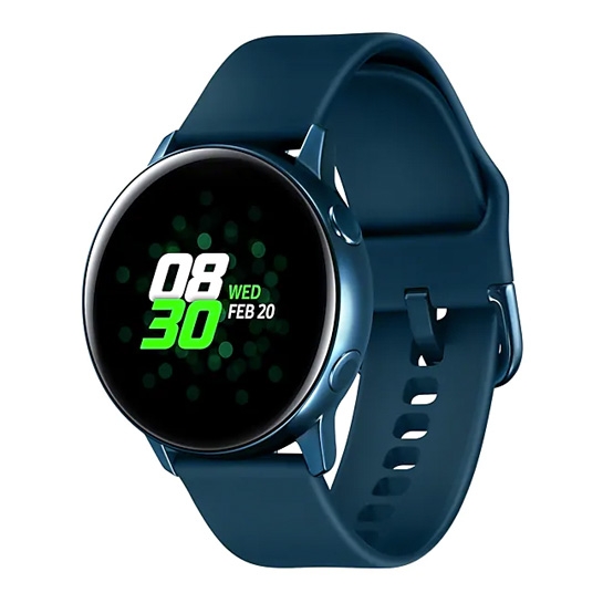 Смарт-годинник Samsung Galaxy Watch Active Green - ціна, характеристики, відгуки, розстрочка, фото 1
