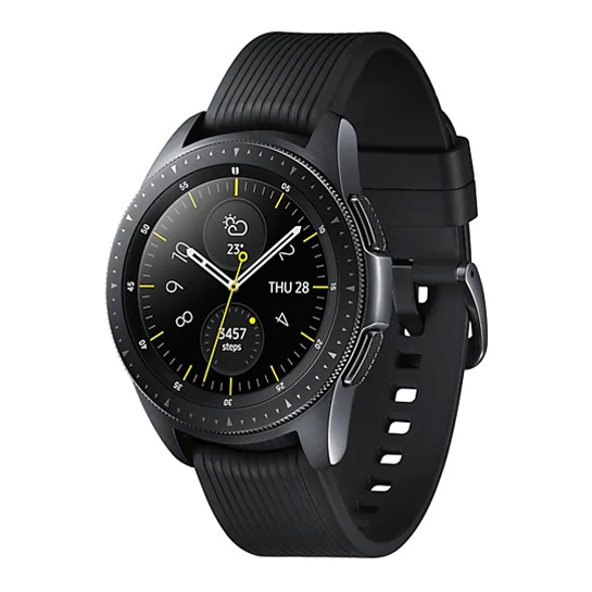 Смарт-годинник Samsung Galaxy Watch 42mm Black - ціна, характеристики, відгуки, розстрочка, фото 1