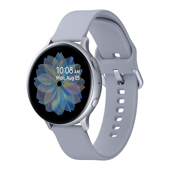 Смарт-годинник Samsung Galaxy Watch Active 2 44mm Silver Aluminium - ціна, характеристики, відгуки, розстрочка, фото 1