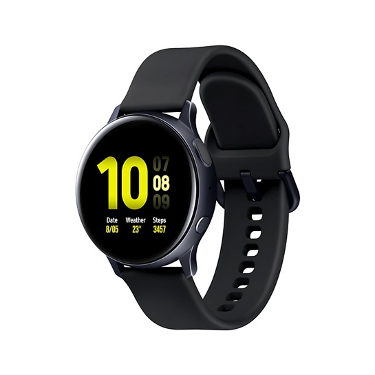Смарт-годинник Samsung Galaxy Watch Active 2 40mm Black Aluminium - ціна, характеристики, відгуки, розстрочка, фото 1