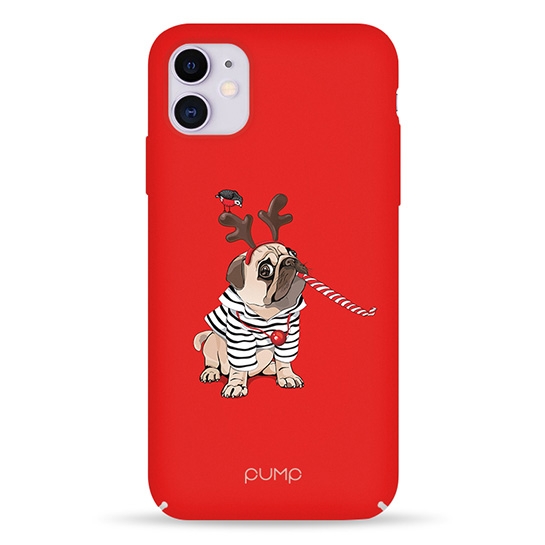 Чохол Pump Tender Touch Case for iPhone 11 Christmas Dog # - ціна, характеристики, відгуки, розстрочка, фото 1
