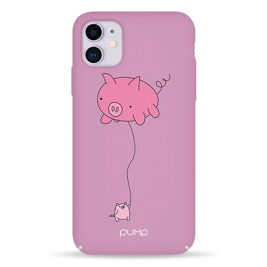 Чехол Pump Tender Touch Case for iPhone 11 Pig Baloon #