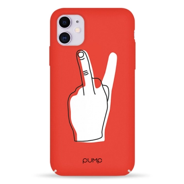 Чехол Pump Tender Touch Case for iPhone 11 V for Middle Finger # - цена, характеристики, отзывы, рассрочка, фото 1