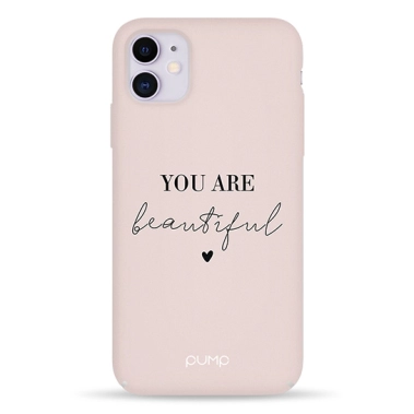 Чехол Pump Tender Touch Case for iPhone 11 You Are Beautiful # - цена, характеристики, отзывы, рассрочка, фото 1