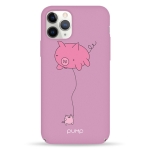 Чохол Pump Tender Touch Case for iPhone 11 Pro Pig Baloon #