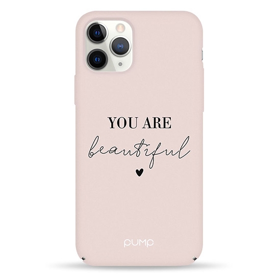 Чехол Pump Tender Touch Case for iPhone 11 Pro You Are Beautiful # - цена, характеристики, отзывы, рассрочка, фото 1