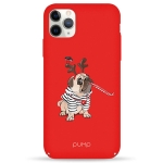 Чехол Pump Tender Touch Case for iPhone 11 Pro Max Christmas Dog #