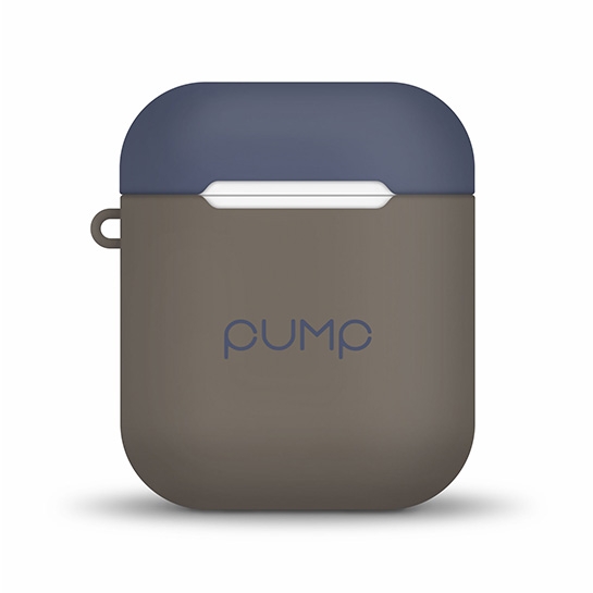 Чохол Pump Tender Touch Case for Apple AirPods Dark Green/Gray - ціна, характеристики, відгуки, розстрочка, фото 1