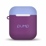 Чехол Pump Tender Touch Case for Apple AirPods Violet/Light Blue