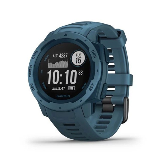 Спортивные часы Garmin Instinct Lakeside Blue - цена, характеристики, отзывы, рассрочка, фото 1