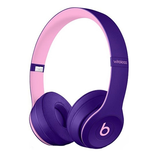 Навушники Beats Audio Solo 3 Wireless On-Ear Headphones Violet - ціна, характеристики, відгуки, розстрочка, фото 1