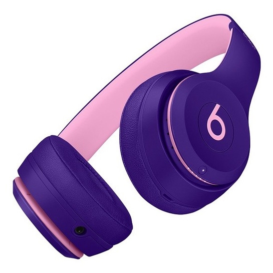 Навушники Beats Audio Solo 3 Wireless On-Ear Headphones Violet - ціна, характеристики, відгуки, розстрочка, фото 4