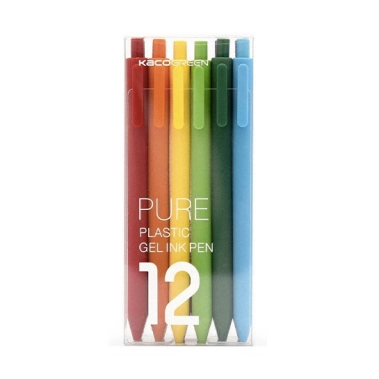 Набор ручек Xiaomi Mijia KACO Gel Ink Pen 12pcs - цена, характеристики, отзывы, рассрочка, фото 1