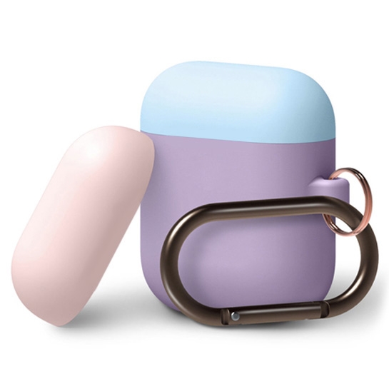 Чехол Multi Cover Silicone Case for Apple AirPods Lavender/Blue/Pink - цена, характеристики, отзывы, рассрочка, фото 2