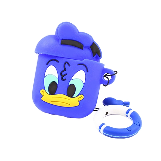 Чехол Cartoon Silicone Case for Apple AirPods Donald Duck