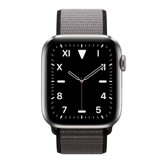 Смарт-годинник Apple Watch Edition Series 5 + LTE 44mm Titanium Case with Sport Loop Anchor Gray - ціна, характеристики, відгуки, розстрочка, фото 3