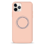 Чохол Pump Silicone Minimalistic Case for iPhone 11 Pro Circles on Light #