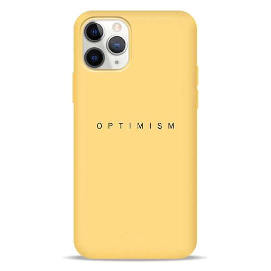 Чехол Pump Silicone Minimalistic Case for iPhone 11 Pro Optimism #