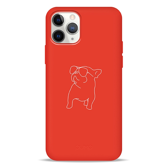 Чохол Pump Silicone Minimalistic Case for iPhone 11 Pro Pug With # - ціна, характеристики, відгуки, розстрочка, фото 1