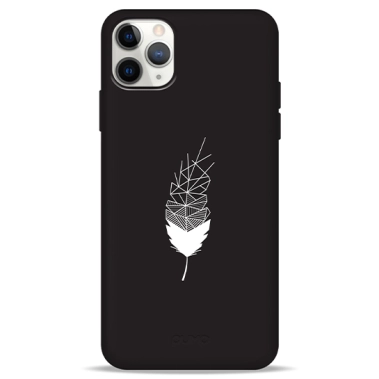 Чохол Pump Silicone Minimalistic Case for iPhone 11 Pro Max Feather # - цена, характеристики, отзывы, рассрочка, фото 1