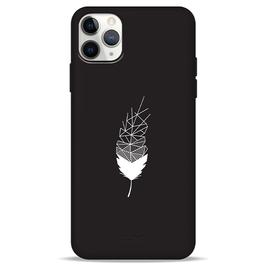 Чехол Pump Silicone Minimalistic Case for iPhone 11 Pro Max Feather #