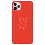 Чохол Pump Silicone Minimalistic Case for iPhone 11 Pro Max Pug With #