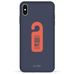 Чохол Pump Silicone Minimalistic Case for iPhone XS Max Do Not Disturb #