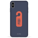 Чехол Pump Silicone Minimalistic Case for iPhone XS Max Do Not Disturb #