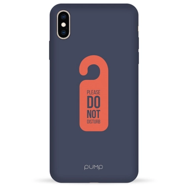 Чохол Pump Silicone Minimalistic Case for iPhone XS Max Do Not Disturb # - цена, характеристики, отзывы, рассрочка, фото 1