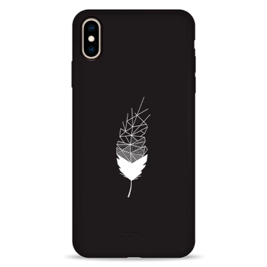 Чохол Pump Silicone Minimalistic Case for iPhone XS Max Feather # - цена, характеристики, отзывы, рассрочка, фото 1