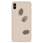 Чохол Pump Silicone Minimalistic Case for iPhone XS Max Fingerprints #
