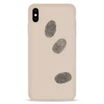 Чехол Pump Silicone Minimalistic Case for iPhone XS Max Fingerprints #