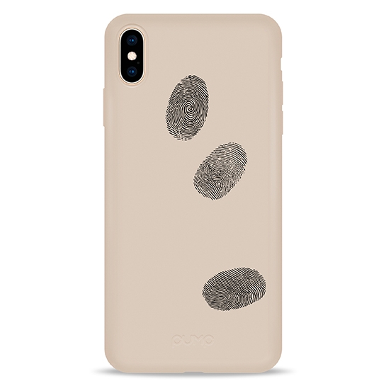 Чохол Pump Silicone Minimalistic Case for iPhone XS Max Fingerprints # - ціна, характеристики, відгуки, розстрочка, фото 1