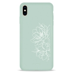 Чехол Pump Silicone Minimalistic Case for iPhone XS Max Floral #