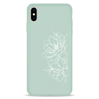 Чехол Pump Silicone Minimalistic Case for iPhone XS Max Floral # - цена, характеристики, отзывы, рассрочка, фото 1