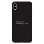 Чохол Pump Silicone Minimalistic Case for iPhone XS Max Queen #