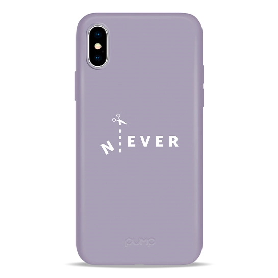 Чохол Pump Silicone Minimalistic Case for iPhone X/XS N-EVER #