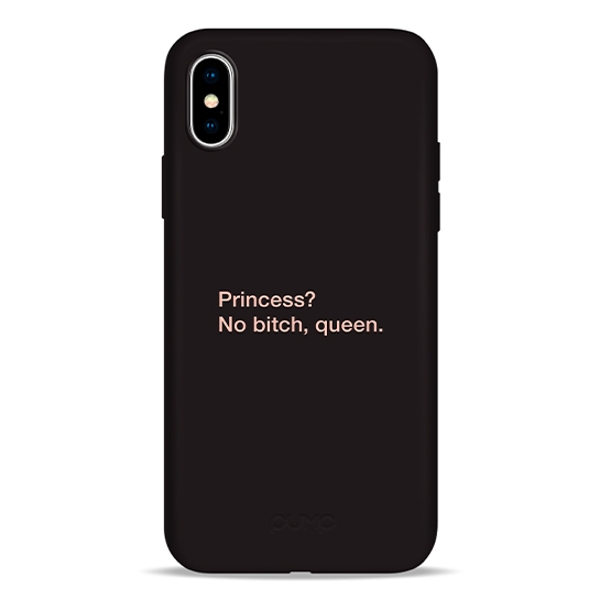 Чехол Pump Silicone Minimalistic Case for iPhone X/XS Queen # - цена, характеристики, отзывы, рассрочка, фото 1