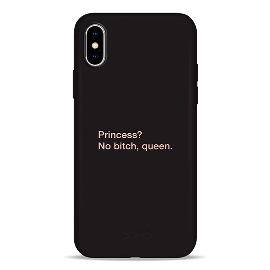 Чохол Pump Silicone Minimalistic Case for iPhone X/XS Queen #