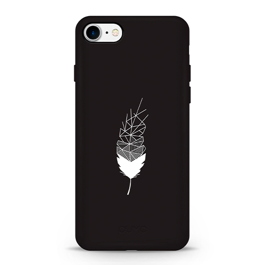 Чохол Pump Silicone Minimalistic Case for iPhone SE2/8/7 Feather # - ціна, характеристики, відгуки, розстрочка, фото 1