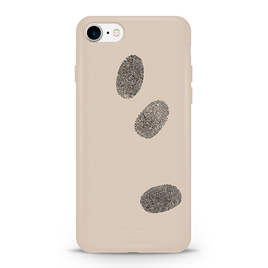 Чохол Pump Silicone Minimalistic Case for iPhone SE2/8/7 Fingerprints # - ціна, характеристики, відгуки, розстрочка, фото 1