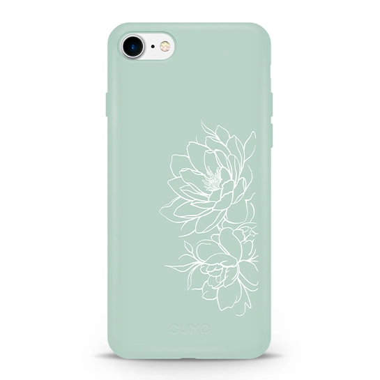 Чехол Pump Silicone Minimalistic Case for iPhone SE2/8/7 Floral #