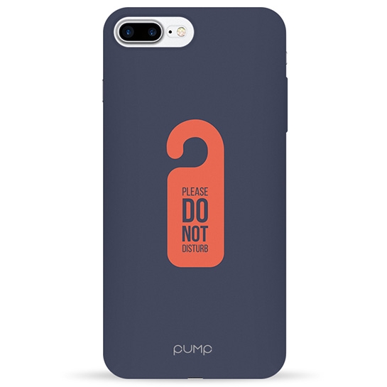Чохол Pump Silicone Minimalistic Case for iPhone 8 Plus/7 Plus Do Not Disturb # - ціна, характеристики, відгуки, розстрочка, фото 1