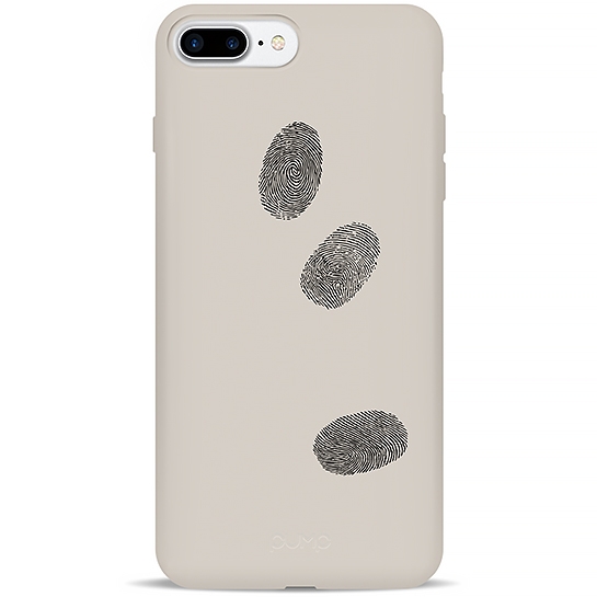 Чохол Pump Silicone Minimalistic Case for iPhone 8 Plus/7 Plus Fingerprints # - ціна, характеристики, відгуки, розстрочка, фото 1