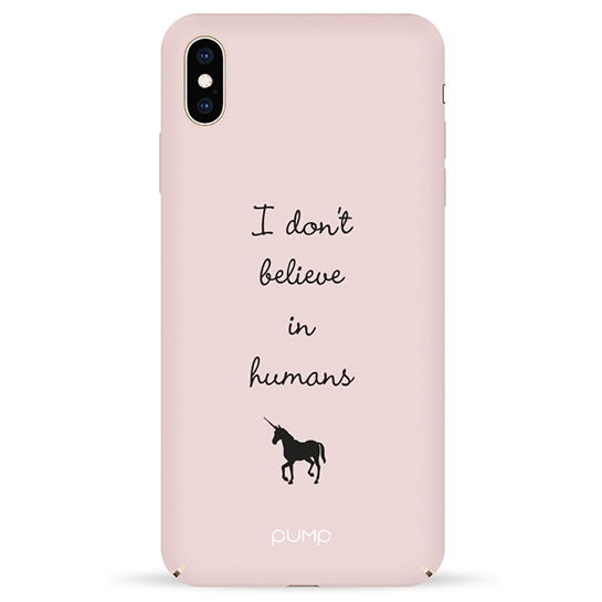 Чехол Pump Tender Touch Case for iPhone XS Max Don’t Believe In Humans # - цена, характеристики, отзывы, рассрочка, фото 1