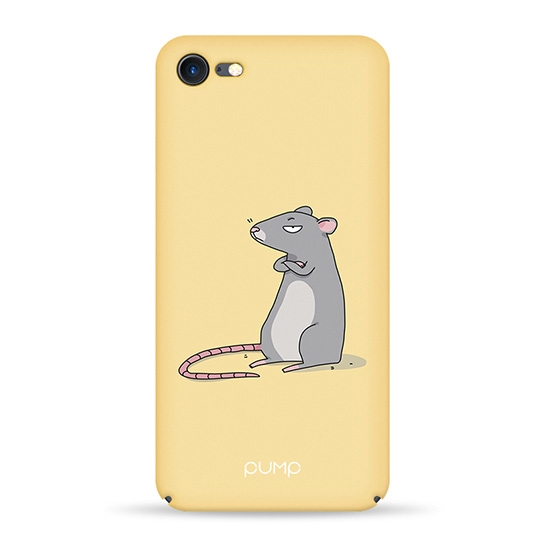 Чехол Pump Tender Touch Case for iPhone SE2/8/7 Rat The Gray # - цена, характеристики, отзывы, рассрочка, фото 1